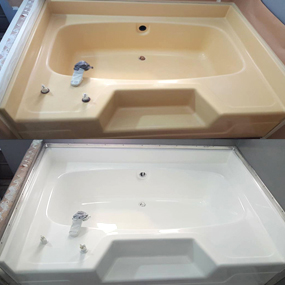Fix Chipped Paint Bathtub