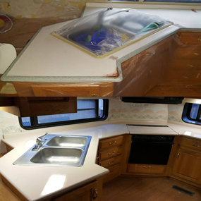 Kitchen Counter Resurfacing Que NYC
