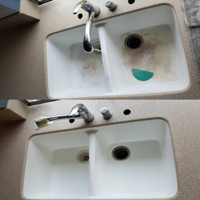 Refinish Kitchen Sink nyc