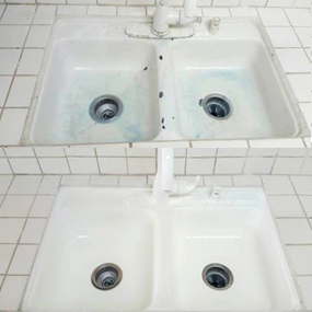 Reglaze Kitchen Sink nyc